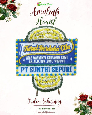 Papan Bunga Duka di Kanara