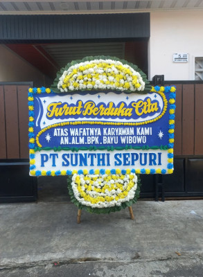 Papan Bunga Duka di Kanara